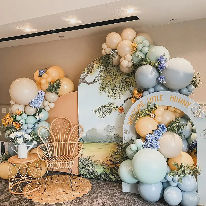 Jungle Theme Garland Balloon Kit - Birthday Party Decorations Forest Series Balloon Chain