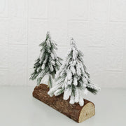 8 Inch Artificial Cedar Christmas Tree with Base, Tabletop Decor, Bulk Wholesale Quantity