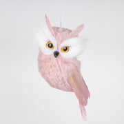 10 Pcs Artificial Foam Christmas Owl Ornaments for Tree Wedding Garden Outdoor Decor