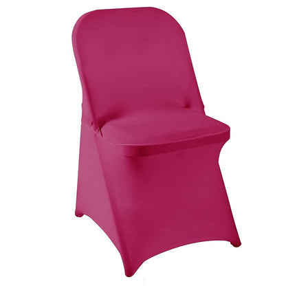 Bulk 2 Pcs Stretch Folding Chair Covers Removable Elastic Chair Covers for Banquets Weddings Events Parties Holiday Celebrations Wholesale