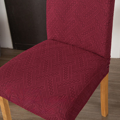 Bulk 2 Pcs Polyester  Chair Covers Removable Washable Stretch Slipcover For Home Kitchen Decoration Wholesale