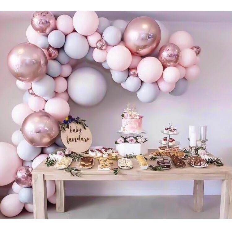 Bulk Latex Balloon Set DIY for Wedding Baby Shower Birthday Party Supplies Backdrop Venue Arch Decor Wholesale