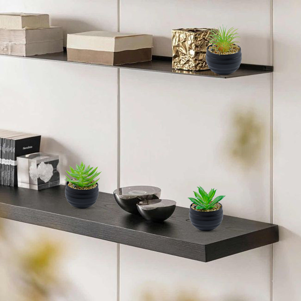 Bulk 2Pcs Succulents Plants 2025 Artificial 2.5 Inch Pots for Boho Bedroom Aesthetic & Office Zen Decor Hypoallergenic Wholesale