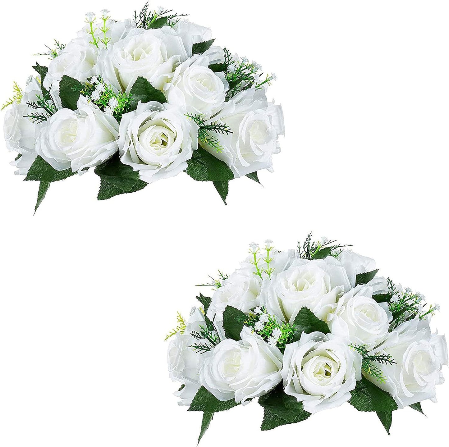 Premium 10 Pcs Kissing Balls Wedding Decor Artificial Rose Centerpieces Reception Arch Table Floral Arrangements All Season