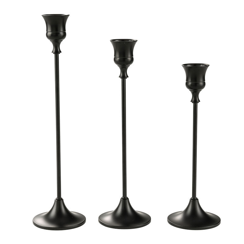 Bulk 3 Pcs Taper Candlestick Holders for Wedding Events Centerpiece Table Decor Wholesale