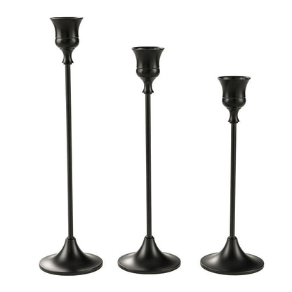 Bulk 3 Pcs Taper Candlestick Holders for Wedding Events Centerpiece Table Decor Wholesale