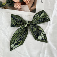 20-Pack Wedding Keepsake Red & Green Ribbons - Bridal Hair Ties Bag Scarves Hair Accessories