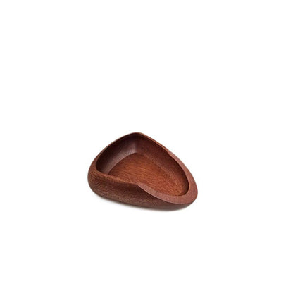 Walnut Coffee Bean Scoop Tray - Espresso Bean Measuring Dish & Coffee Accessory