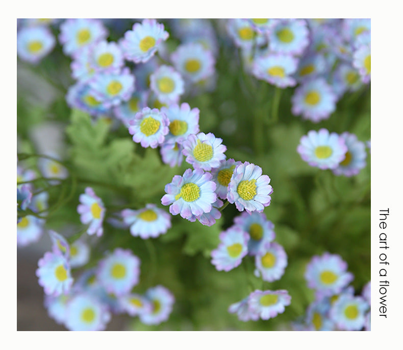 21 Inch Artificial Chamomile Flower Stems Bulk 10 Pcs Silk Wholesale