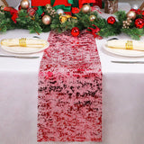 Bulk 2 Pcs Metallic Gold Table Runners Banquet Length 9FT Sparkling Sequin Strips with Tear-Resistant Backing Instant Glam Transform for Wedding Head Tables Gala Dinners New Year‘s Eve Ballrooms Wholesale