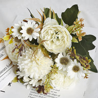 Bulk Peonies Bridal Bouquet Silk Flowers Flexible Stems Shatterproof for Anniversary Vase Arrangements Boho Home Decor Wholesale