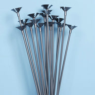 Bulk 100 Pcs 12.6 Inch Plastic Balloon Sticks for Birthday Party Anniversary Wedding Decoration Wholesale