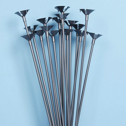Bulk 100 Pcs 12.6 Inch Plastic Balloon Sticks for Birthday Party Anniversary Wedding Decoration Wholesale