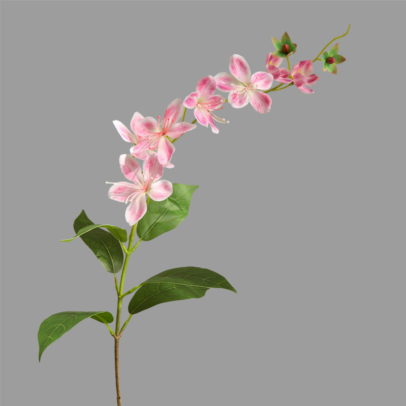 Artificial Jasmine Vine, Single Stem with 9 Blooms, 31" Tall, Silk-Like Fabric, Perfect for Home Decor, Weddings & Events
