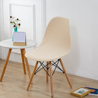 Bulk Elastic Shell Chair Cover Thicken Grid Pattern Dining Chair Covers for Weddings Party Home Decor Wholesale