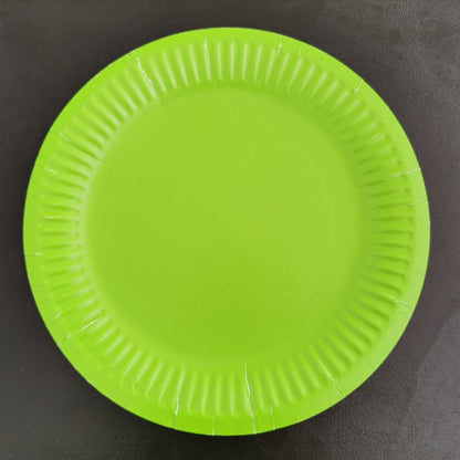 Bulk 9 Inch Disposable Eco-Friendly Paper Plates Wholesale