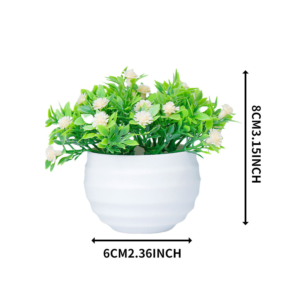 Bulk 2Pcs Succulents Plants 2025 Artificial 2.5 Inch Pots for Boho Bedroom Aesthetic & Office Zen Decor Hypoallergenic Wholesale