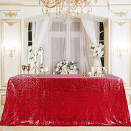 Bulk Sparkle Sequin Rectangle Tablecloth for Wedding Birthday Party Holiday Banquet Table Decoration Wholesale