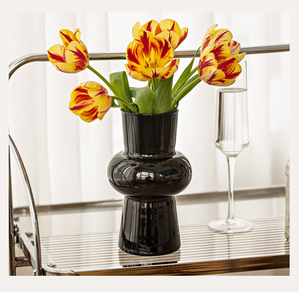Bulk 7.8" Glass Vase Modern Hydroponic Vases for Centerpiece Wedding Office Home Wholesale