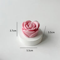 Valentine's Day Rose Aromatic Candle - Realistic Flower Shaped Candle | Romantic Gift