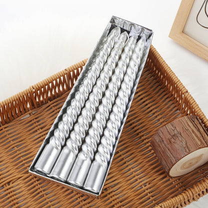 Bulk Set of 4 Taper Candles for Wedding Dinner Parties Galas Award Ceremonies Religious Holiday Decor Wholesale