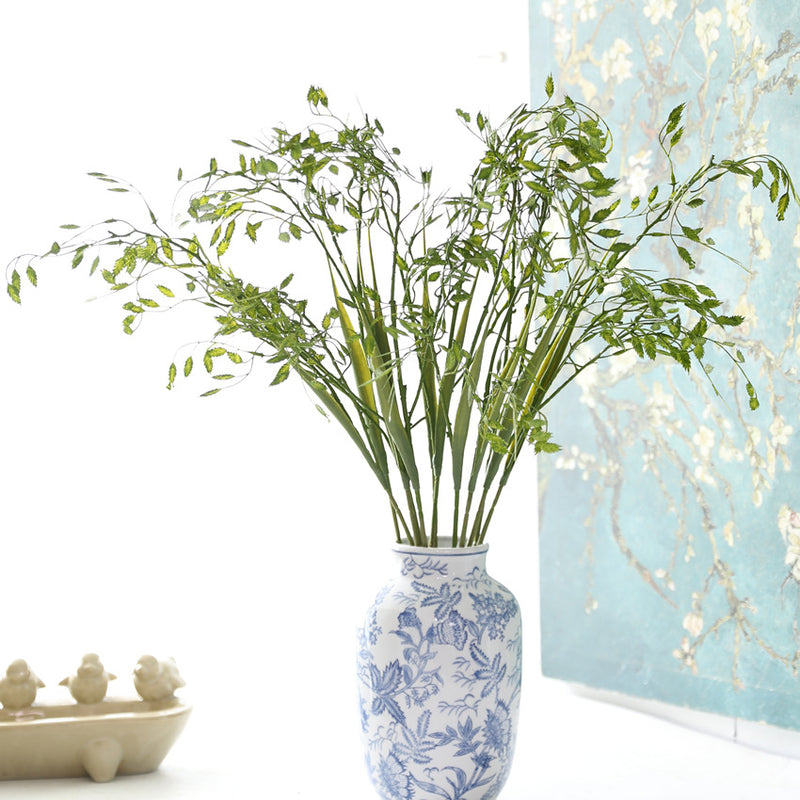 Artificial Grass Stems, 2-Branch Prairie Dropseed, 31" Tall, Silk-Like Fabric, Home Decor, Wedding Arrangements, Bulk Purchase Available