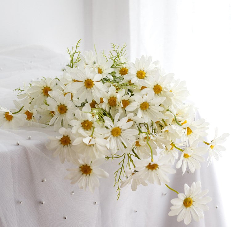 10 Pcs 20 Inch Artificial Silk Gerber Daisy Spray Stems Bulk Wholesale