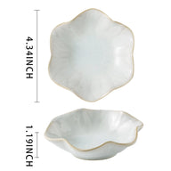 Bulk Ceramic Trinket Tray Set Durable Ring Dish & Jewelry Key Bowl with Gold Accents Boho Decorative Plate for Countertop Entryway & Vanity Women's Gift for Mother Sister Daughter 5 Colors Wholesale