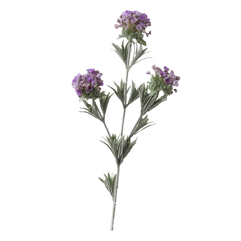Single Stem Artificial Hydrangea Snowball Flower, 31" Tall, Silk-Like Fabric, Ideal for Home Decor, Weddings & Events