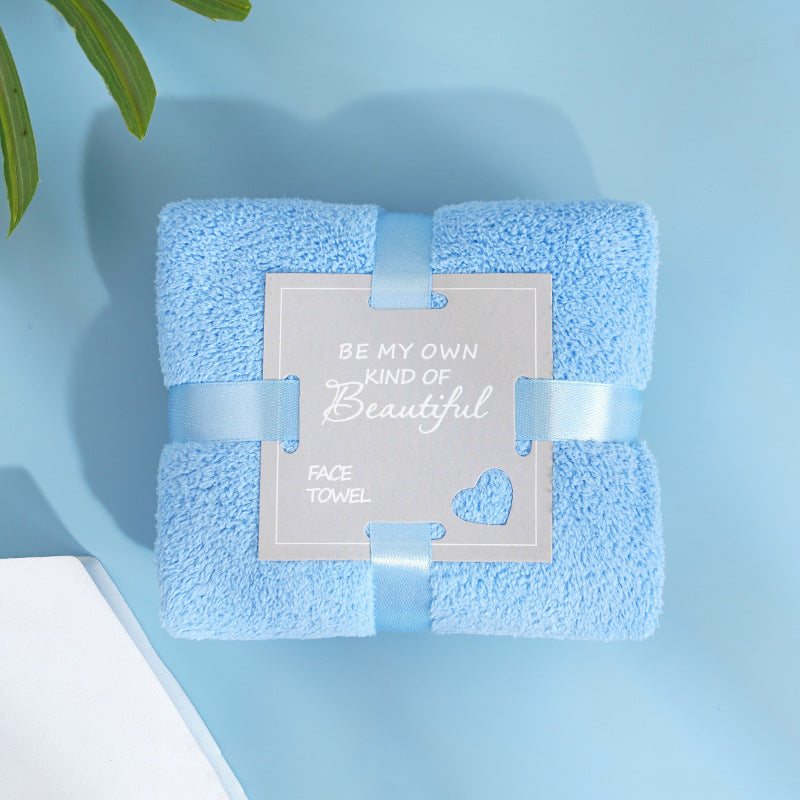 Sherpa Fleece Hand Towel - Wedding Favor & Gift for Bridal Shower Anniversary Celebration Events