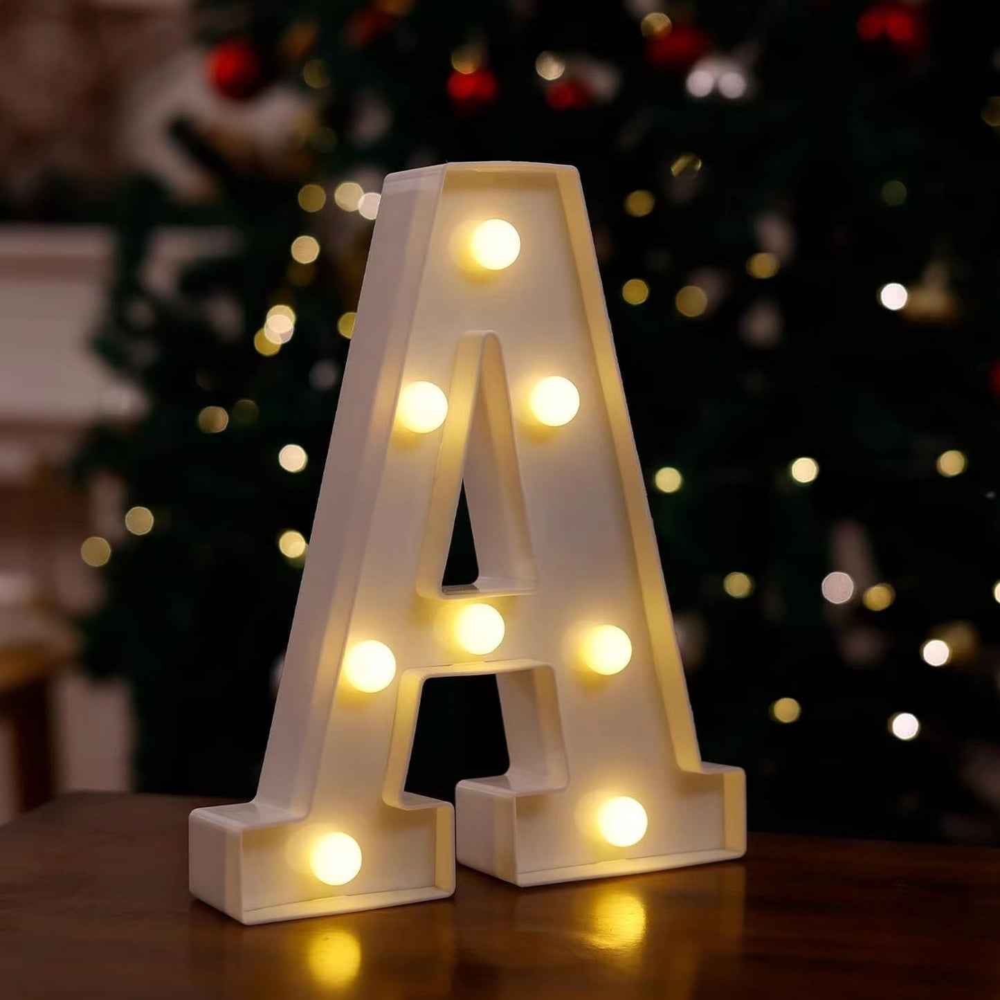 Bulk 8 Inch 3D Light Up Letters Set with LED for Valentine's Day Baby Shower Wedding Decoration Wholesale