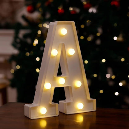Bulk 8 Inch 3D Light Up Letters Set with LED for Valentine's Day Baby Shower Wedding Decoration Wholesale