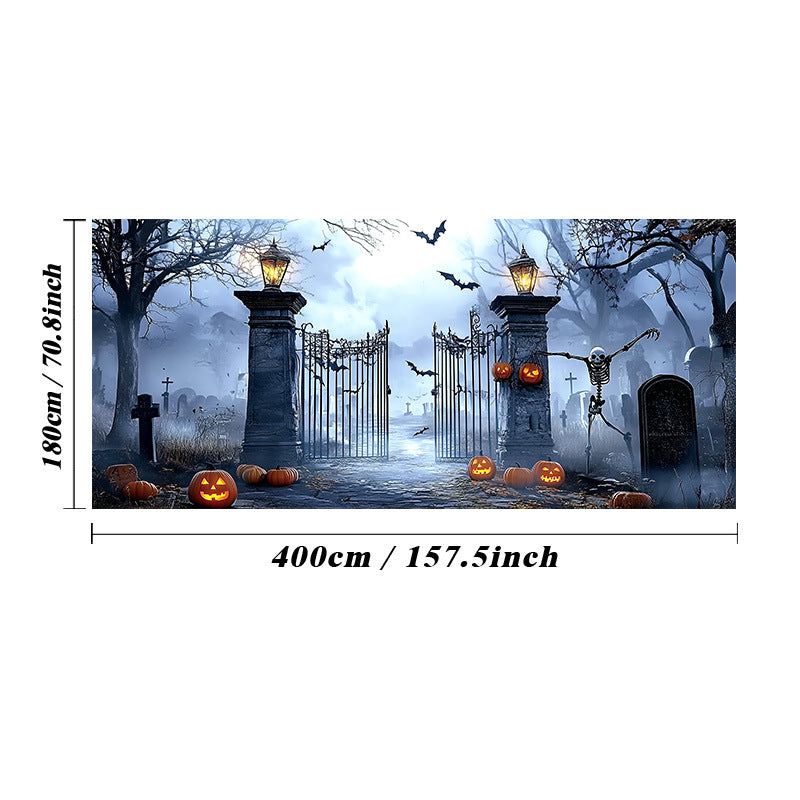 Outdoor Hanging Cloth Halloween Garden Flag