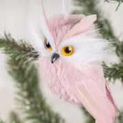 10 Pcs Artificial Foam Christmas Owl Ornaments for Tree Wedding Garden Outdoor Decor