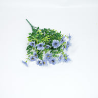 Premium Outdoor Fake Flowers 10 Pack UV Resistant Polyester Eucalyptus Bundles  Eco Friendly Stems for Patio Garden Porch Decor