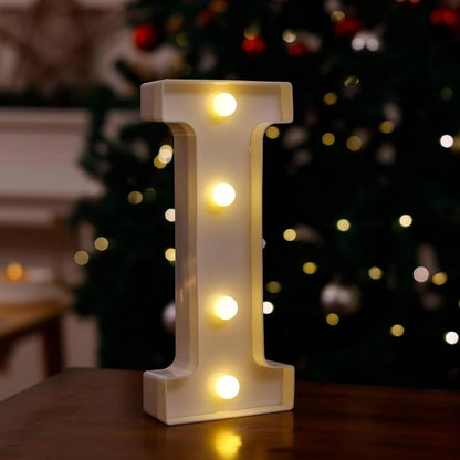 Bulk 8 Inch 3D Light Up Letters Set with LED for Valentine's Day Baby Shower Wedding Decoration Wholesale