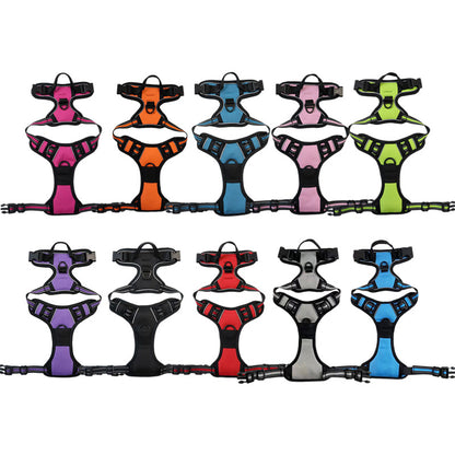 Premium No Pull Dog Harness Oxford Reflective Padding Adjustable Soft Padded Training Walking Hiking Secure Control