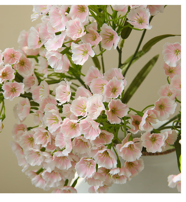Single Stem Artificial Carnation Flower with 3 Blooms, 28" Tall, Silk-Like Fabric, Modern Style for Home Decor, Weddings & Events