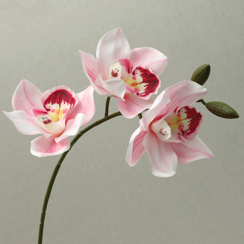 Single Stem Magnolia Flower, 29" Tall, Real-Touch Latex, 5 Blooms, Perfect for Home Decor, Weddings, and Events