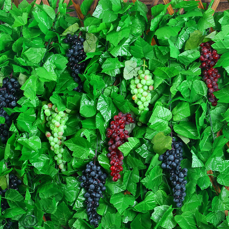 7.5 Ft Artificial Grape Leaves Vine Garland Greenery Hanging Ivy Bulk Quantity
