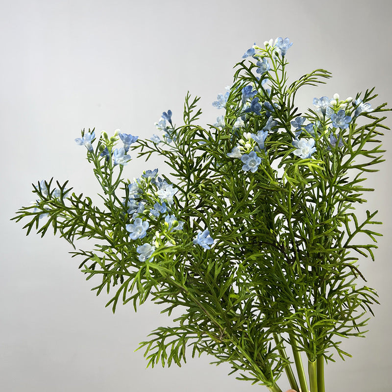 Artificial Daisy Chamomile Bush, Plastic Chrysanthemum Flower Spray, Rustic Faux Wildflowers for Wedding, Home & Outdoor Decor