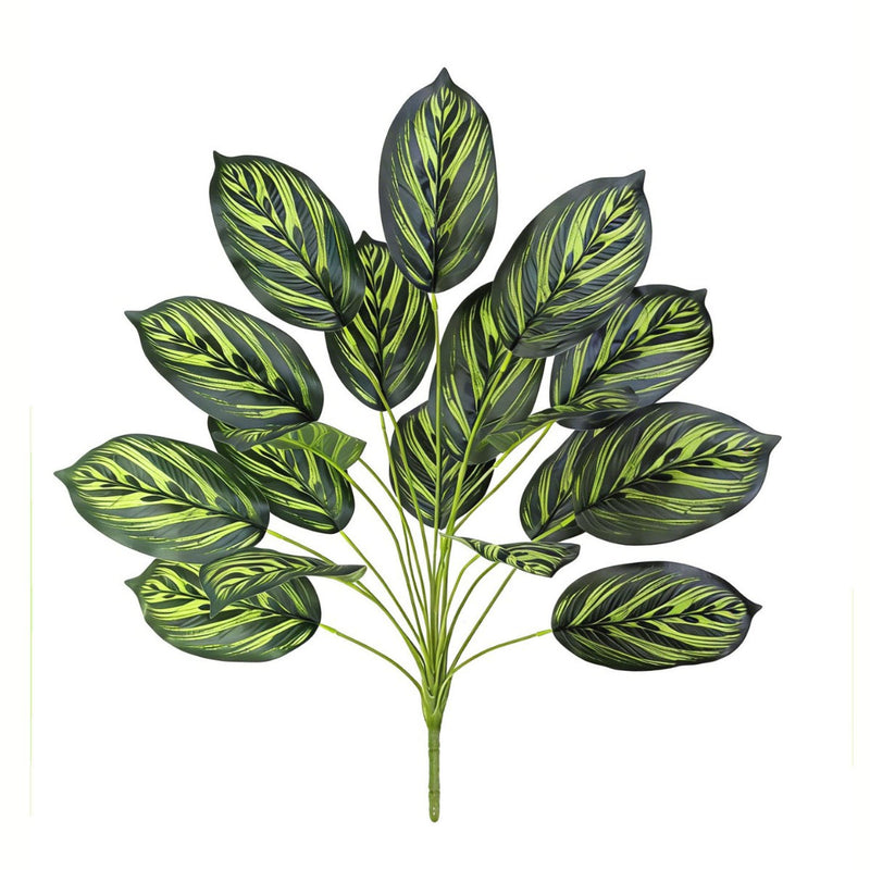 Artificial Golden Pothos Leaf Plant in Pot, 17" Tall, Realistic PVC Foliage for Home, Office, Wedding, and Event Decor