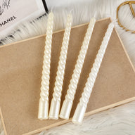 Bulk Set of 4 Taper Candles for Wedding Dinner Parties Galas Award Ceremonies Religious Holiday Decor Wholesale