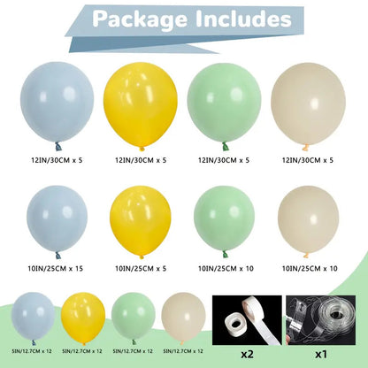 Jungle Theme Garland Balloon Kit - Birthday Party Decorations Forest Series Balloon Chain