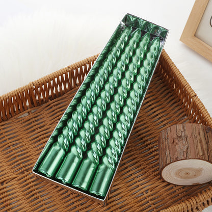 Bulk Set of 4 Taper Candles for Wedding Dinner Parties Galas Award Ceremonies Religious Holiday Decor Wholesale