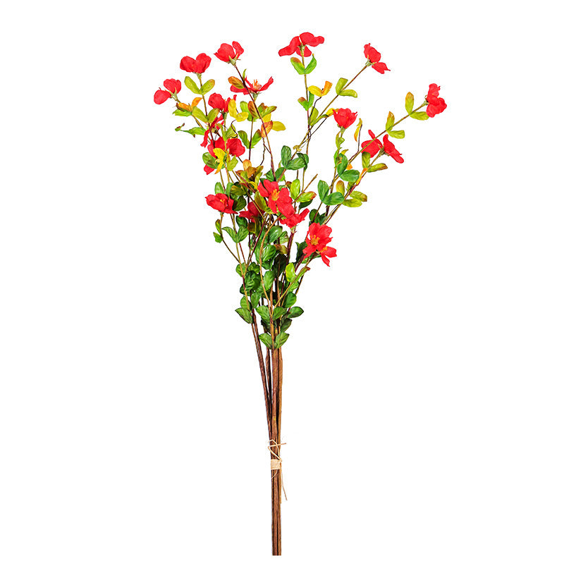 18-Bloom Wildflower Bouquet in Silk-Like Fabric, 20" Long, Perfect for Weddings, Home Decor, and Events
