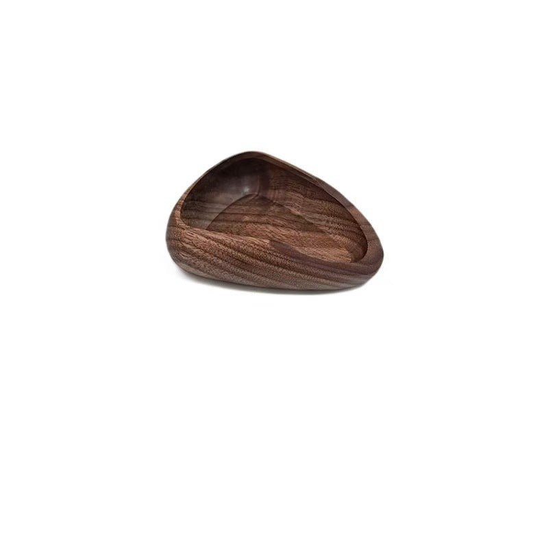 Walnut Coffee Bean Scoop Tray - Espresso Bean Measuring Dish & Coffee Accessory