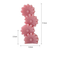 4-Heart & Daisy Scented Candles - Valentine’s Day Gifts Photo Props & Cute Decor