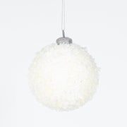 Bulk Christmas Ceramic Hanging Ornaments 3 Shapes Spherical Drop Deer for Xmas Party Decoration