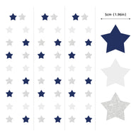 Bachelorette Party Star Hanging Garland - 13.12ft Paper Star Banner with 36 Stars